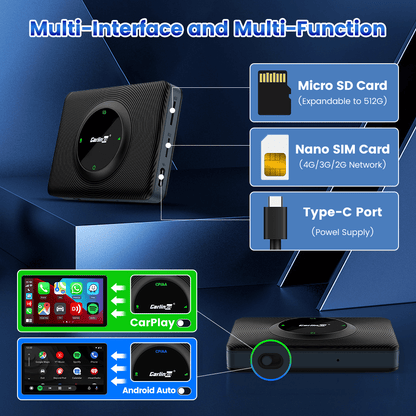 Carlinkit QCM6125 3-in-1 System Carplay Ai Box AEBOX 8g+128g