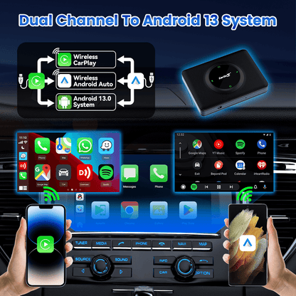Carlinkit QCM6125 3-in-1 System Carplay Ai Box AEBOX 8g+128g