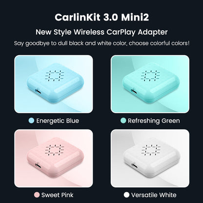 Carlinkit Mini2 Portable Wireless Carplay Adapter