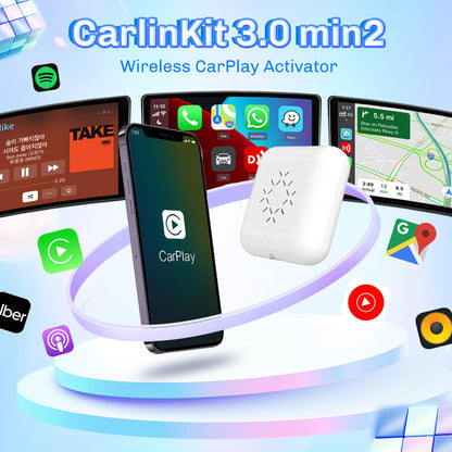 Carlinkit Mini2 Portable Wireless Carplay Adapter
