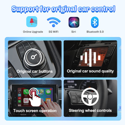 Carlinkit Mini2 Portable Wireless Carplay Adapter