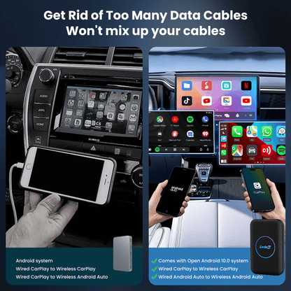 Carlinkit Tbox Lite Ai Box Carplay & Android Auto For Car Streaming