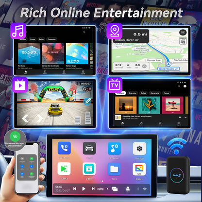 Carlinkit Tbox Lite Ai Box Carplay & Android Auto For Car Streaming