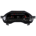 Front view of Joyeauto 12.3 inch LCD Digital Instrument Cluster for Audi A6 and A7 2013-2018 featuring virtual cockpit display with Wireless CarPlay and AirPlay support