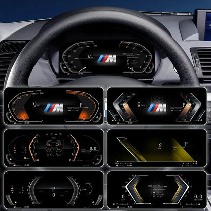 Joyeauto 10″ Linux Digital Instrument Cluster for BMW 1 Series E87 (2004-2011) CCC & CIC | Wireless CarPlay & Phone Mirroring | Virtual Cockpit Retrofit