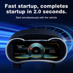 Joyeauto 10.25-inch Linux LCD digital instrument cluster for Mercedes-Benz ML GLE W166 and GL GLS X166 with ultra-fast 2-second startup