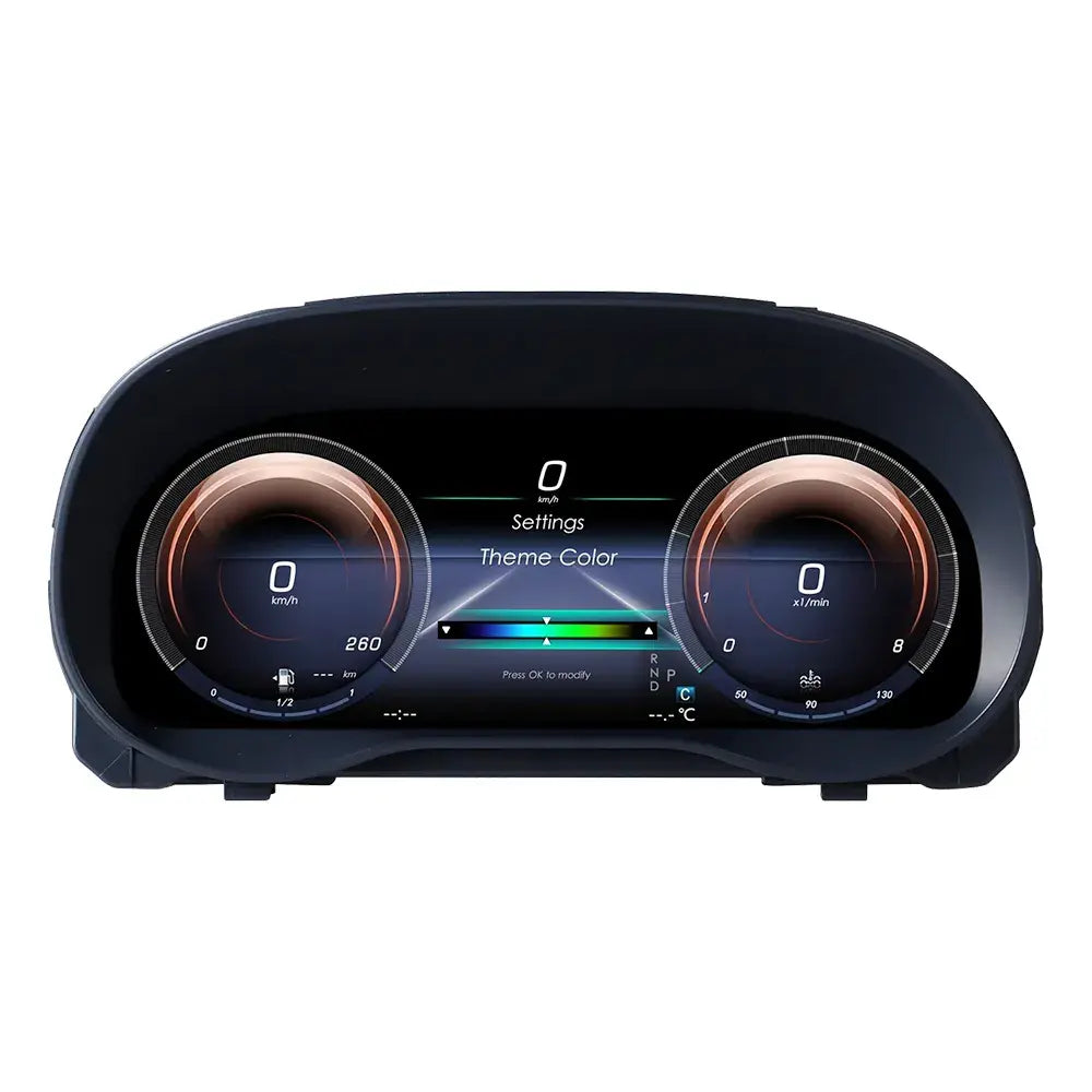 Joyeauto 12.3-inch Linux LCD digital instrument cluster for Mercedes-Benz Vito 2024 with customizable virtual cockpit display and wireless CarPlay support