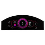 Joyeauto 12.3-inch Linux LCD digital instrument cluster for Volkswagen Phaeton with customizable virtual cockpit display and wireless CarPlay support