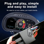 Easy installation wireless CarPlay digital dashboard retrofit for Volkswagen Polo and Amarok with direct plug-and-play wiring harness
