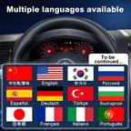 Joyeauto 10-inch Linux LCD digital instrument cluster with multi-language support for Volkswagen Tiguan 2010-2017