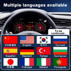 Joyeauto 12.3-inch Linux LCD digital instrument cluster with multi-language support for Volkswagen Touran L 2016-2022